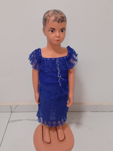 robe bleue pour enfant