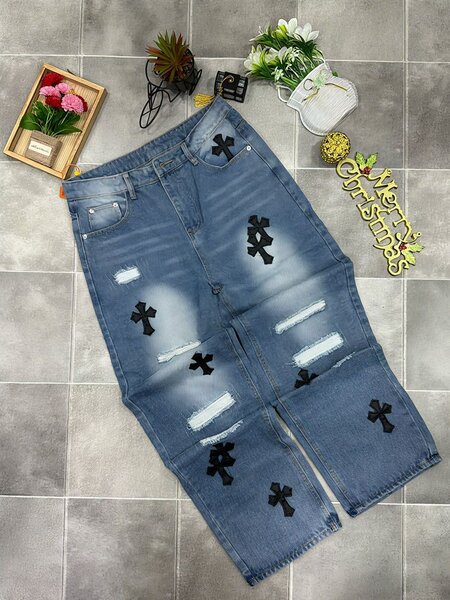 Jeans larges tendance