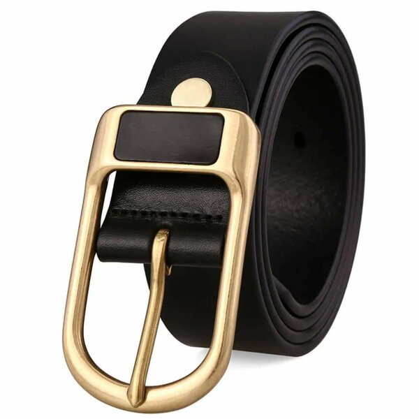 Ceinture en cuir élégante homme