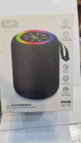 Enceinte Sans Fil LED Portable