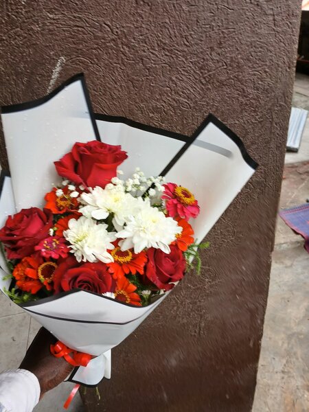 Bouquet de fleurs colorées