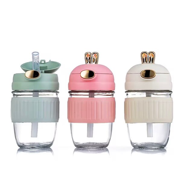 Bouteille en verre mignonne