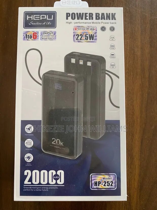HEPU 20000mAh Power Bank