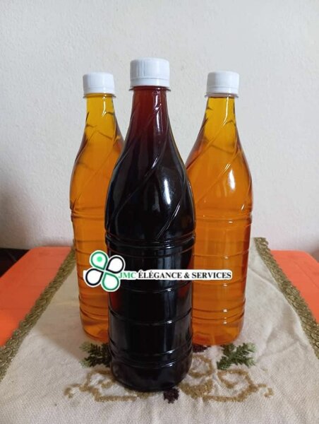 Huile de palmiste  noir demi