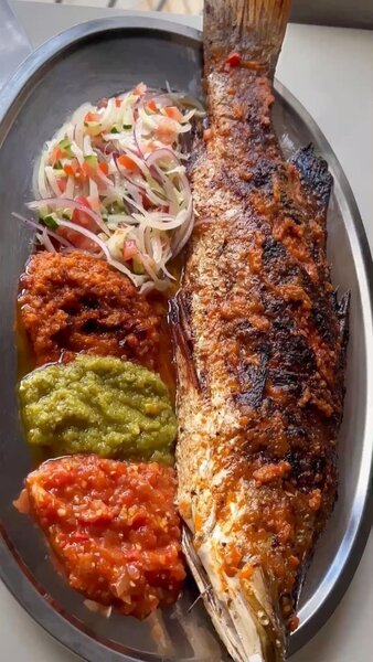 Poisson Grillé Savoureux