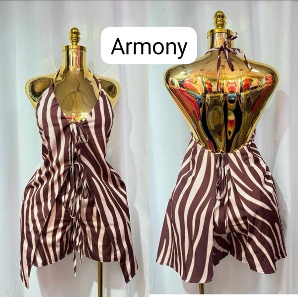 Robe Santorini Rayures