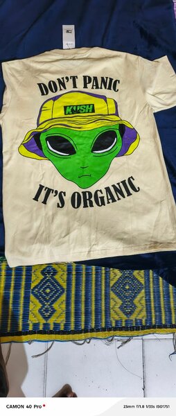 T-shirt Alien Design Organique