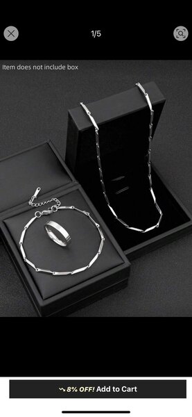 Ensemble Bijoux Élégant