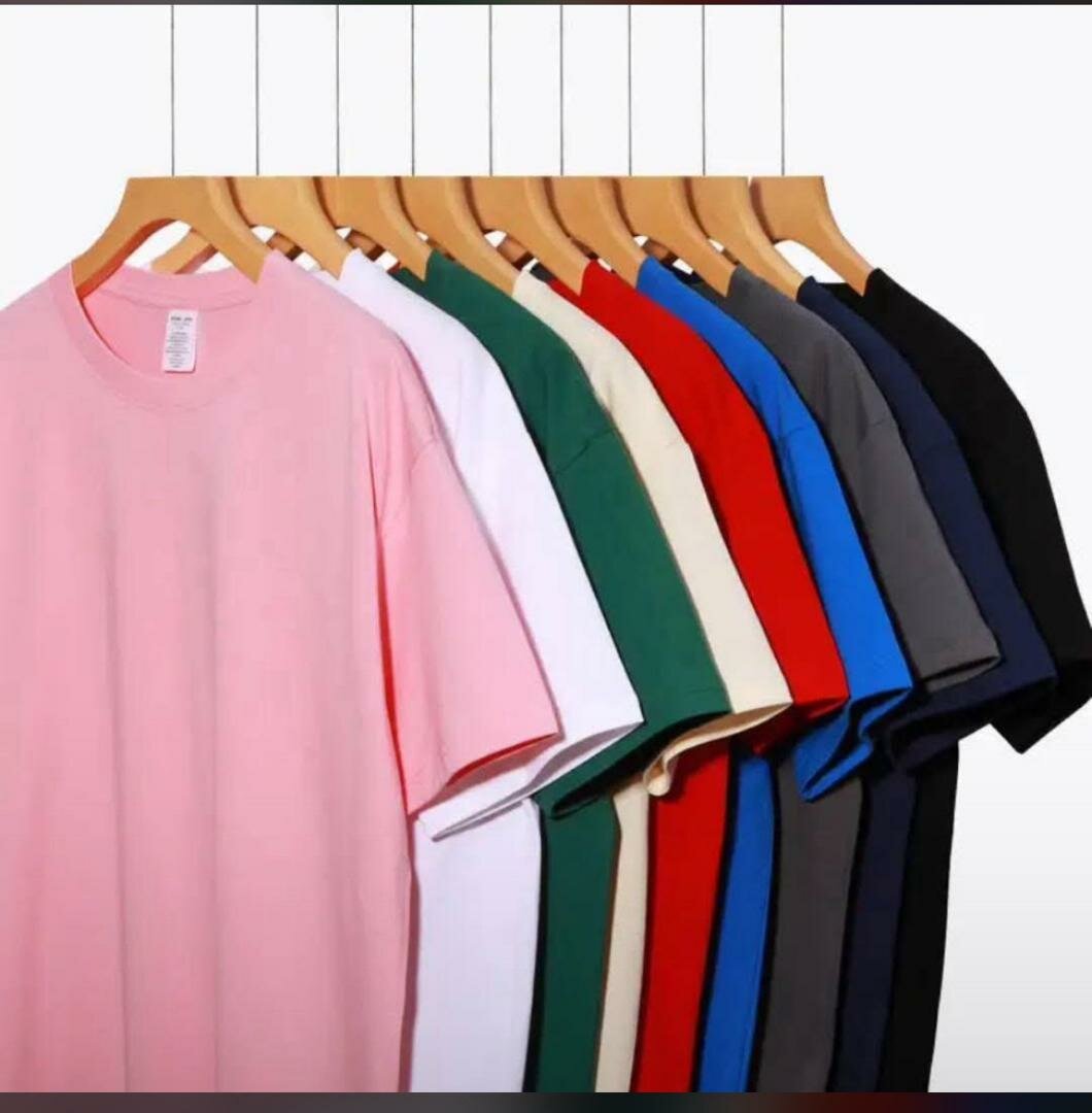 T-shirts en coton unisexe