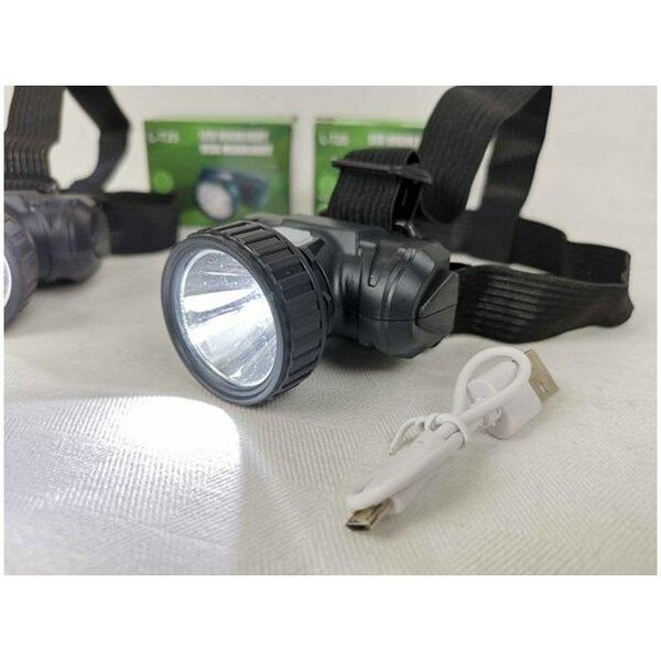 Lampe frontale rechargeable LED