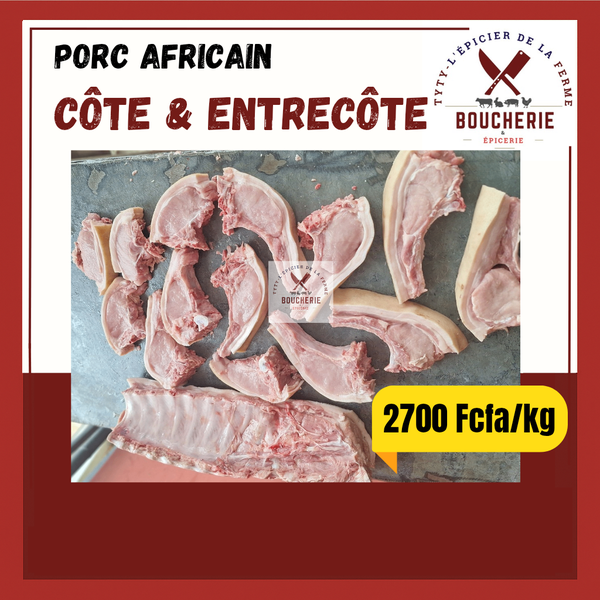 Côte et Entrecôte de Porc