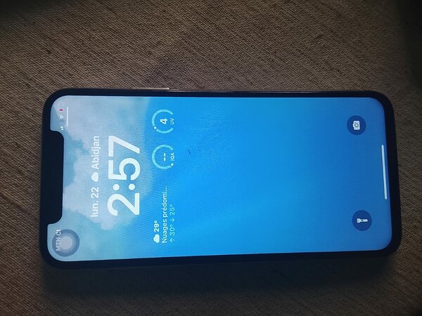 iPhone X 64GB argent