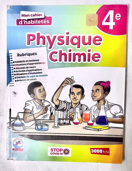 Cahier de Physique-Chimie 4e