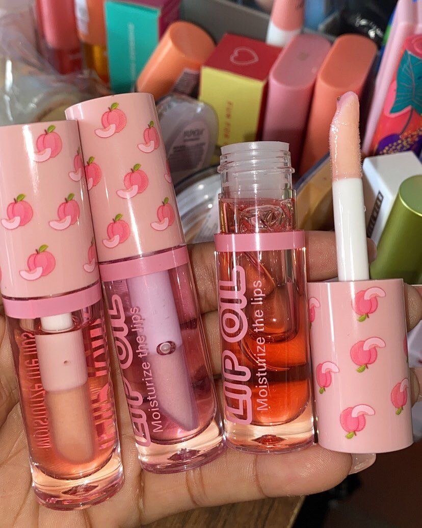 Huile à Lèvres Pêche Hydratante