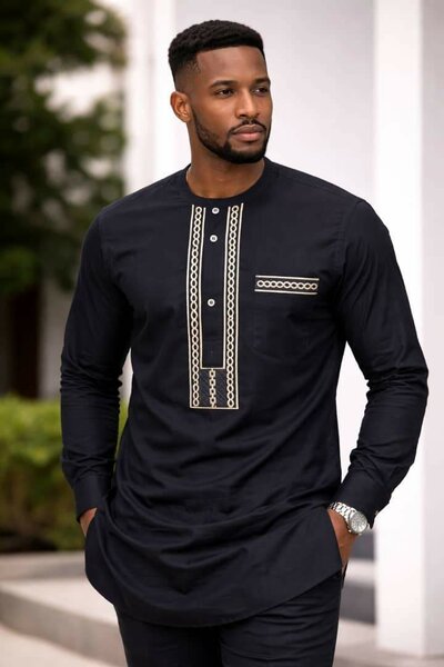 Ensemble africain élégant