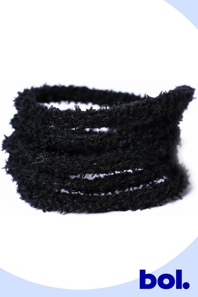 Élastiques en tissu noir