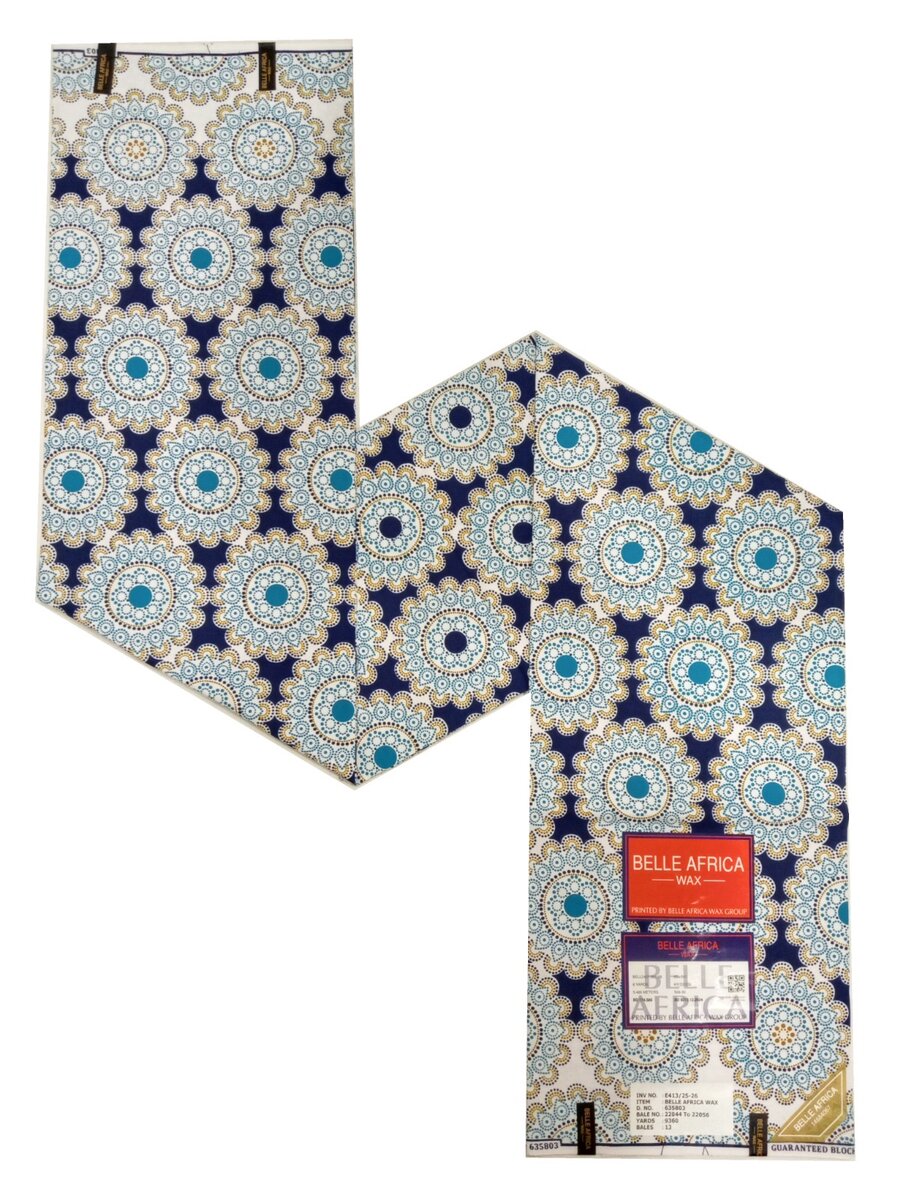 Tissu Wax Africain Coloré