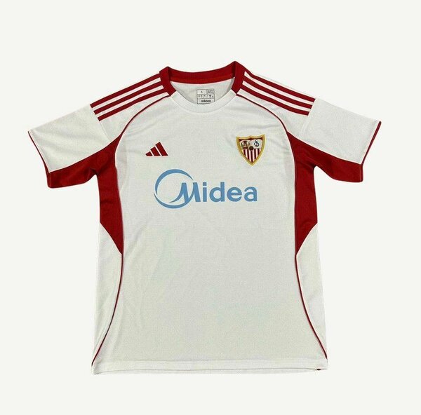 Maillot de football blanc rouge