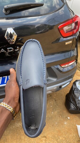 Mocassins en cuir élégants homme