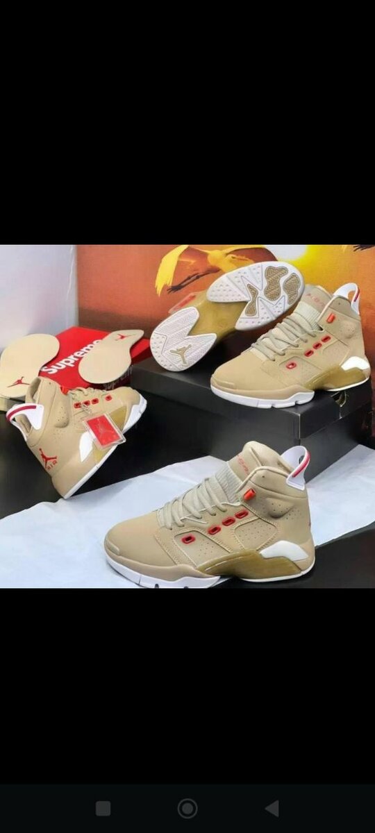 Baskets montantes sport tendance