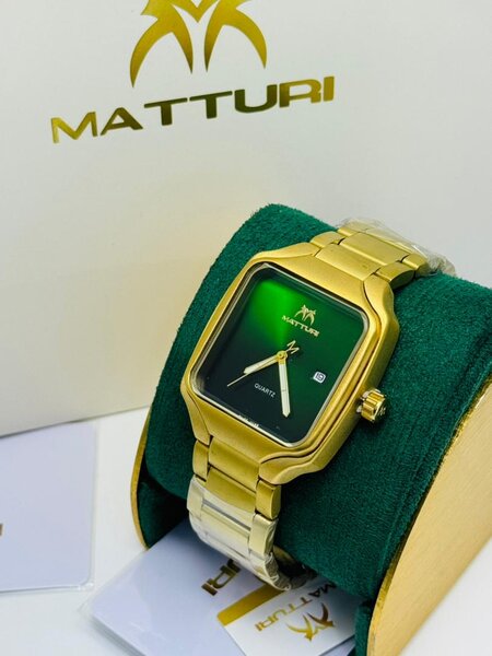 Montre MATTURI Dorée Quartz