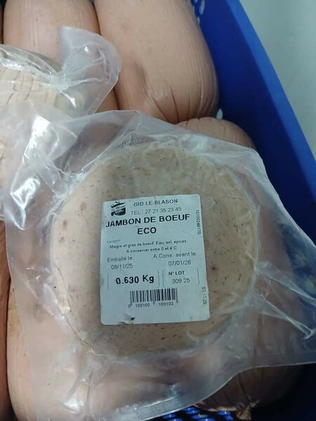 Jambon de Bœuf Éco 630g