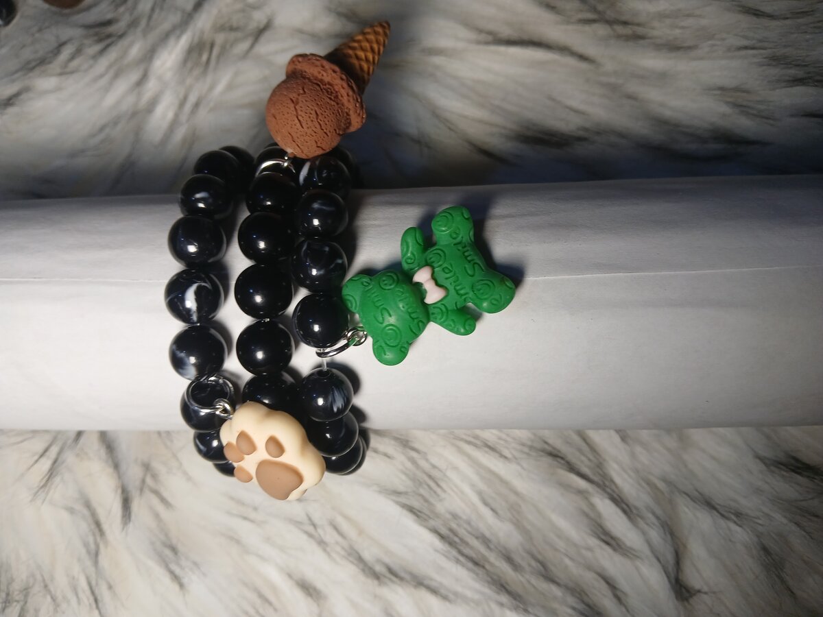 Bracelet perlé enchanteur