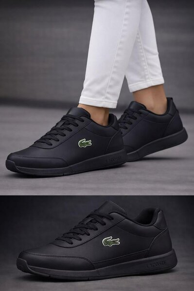 Sneakers noires Lacoste