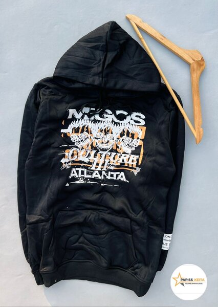 Sweat à Capuche Graphique Unisexe