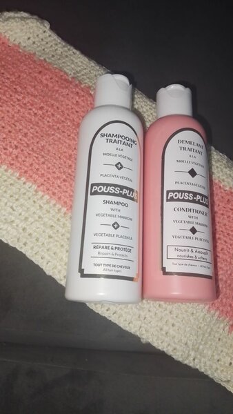 Shampooing et Après-shampooing Pouss Plus