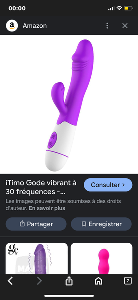Vibromasseur Rabbit 30 Fréquences