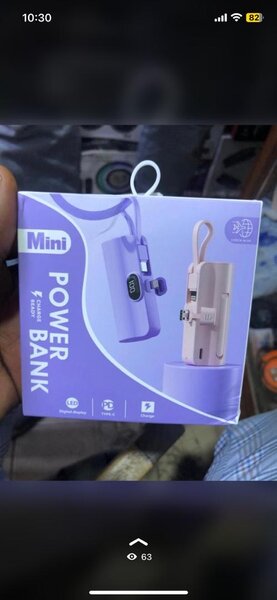 Mini Power Bank Portatif