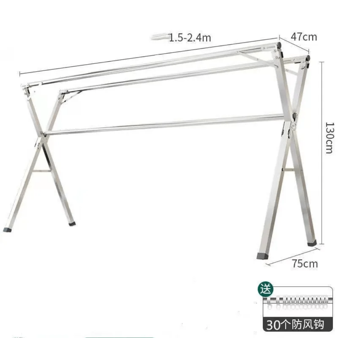 Séchoir à linge extensible