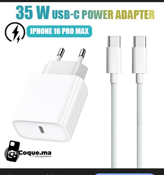 Adaptateur Chargeur 35W USB-C