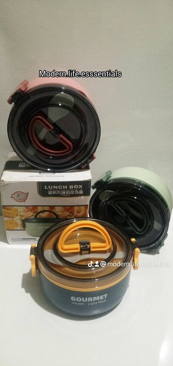 2 in 1 gourmet lunch box