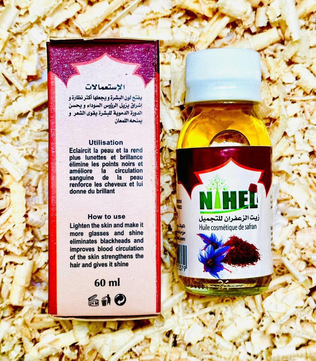 Huile de Safran Nihel 60ml