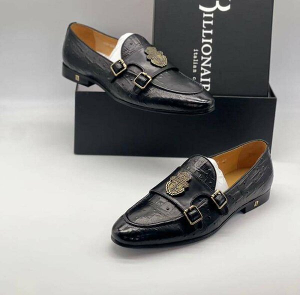 Purely leather men shoes