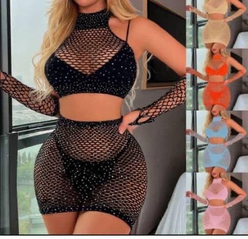 Ensemble Sexy en Résille