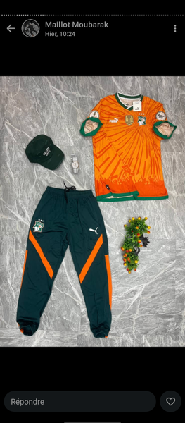 Ensemble de sport Côte d'Ivoire
