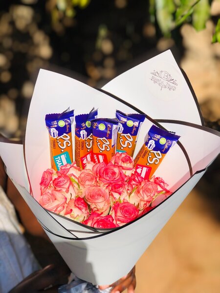 Flower bouquets,exam care package and other giftings