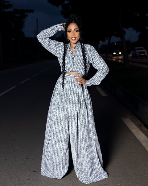 Ensemble chic femme à motifs