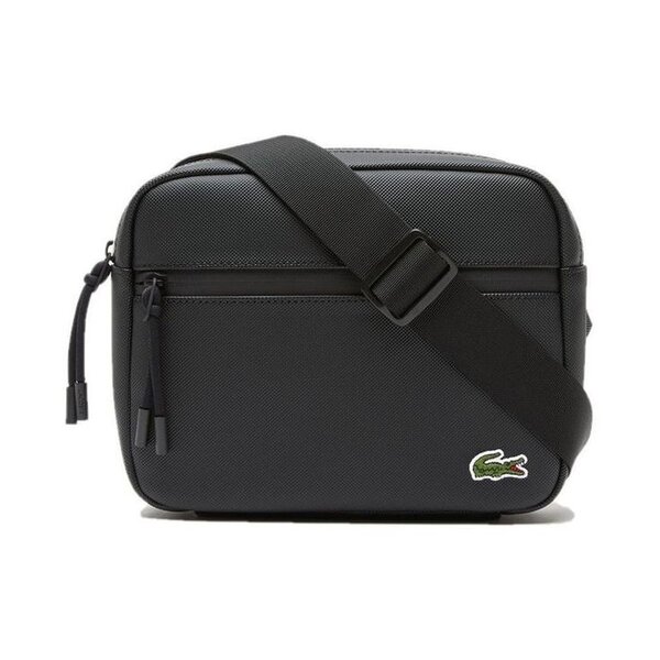 Sac bandoulière homme Lacoste noir