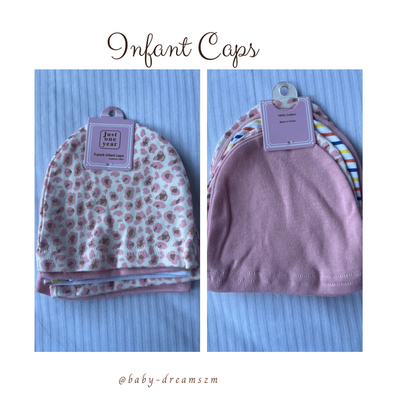 Infant cotton hats