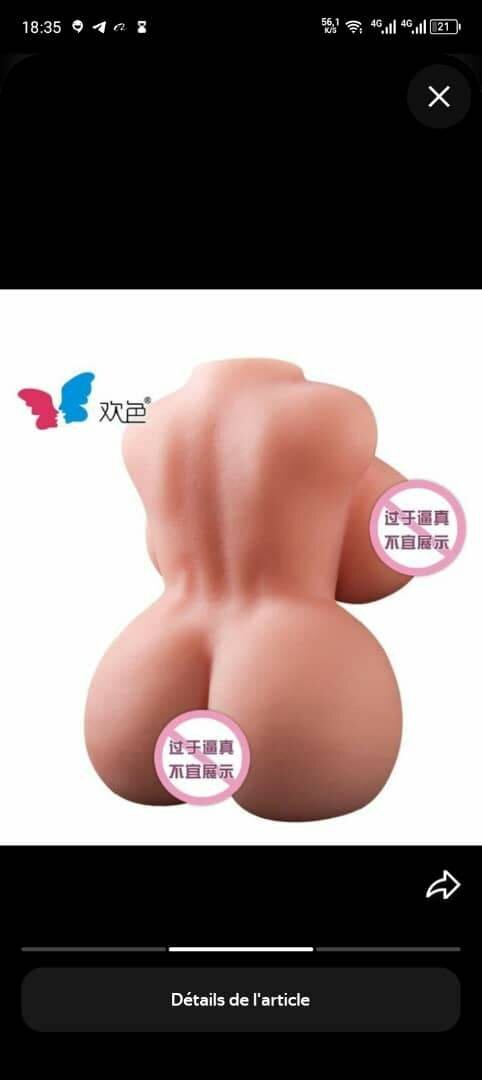 Masturbateur réaliste 3D