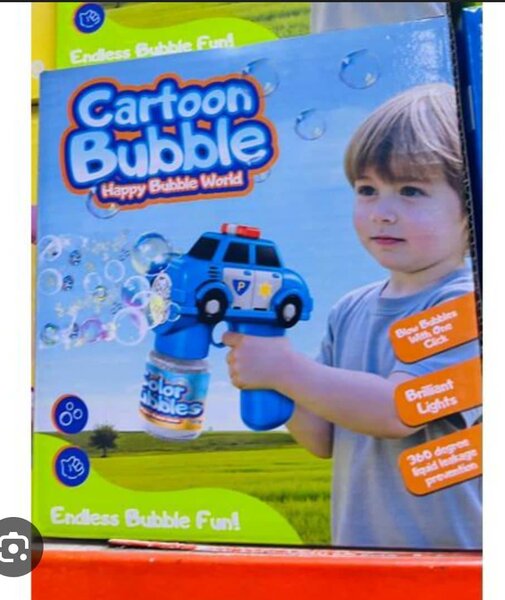 Pistolet à bulles voiture enfant