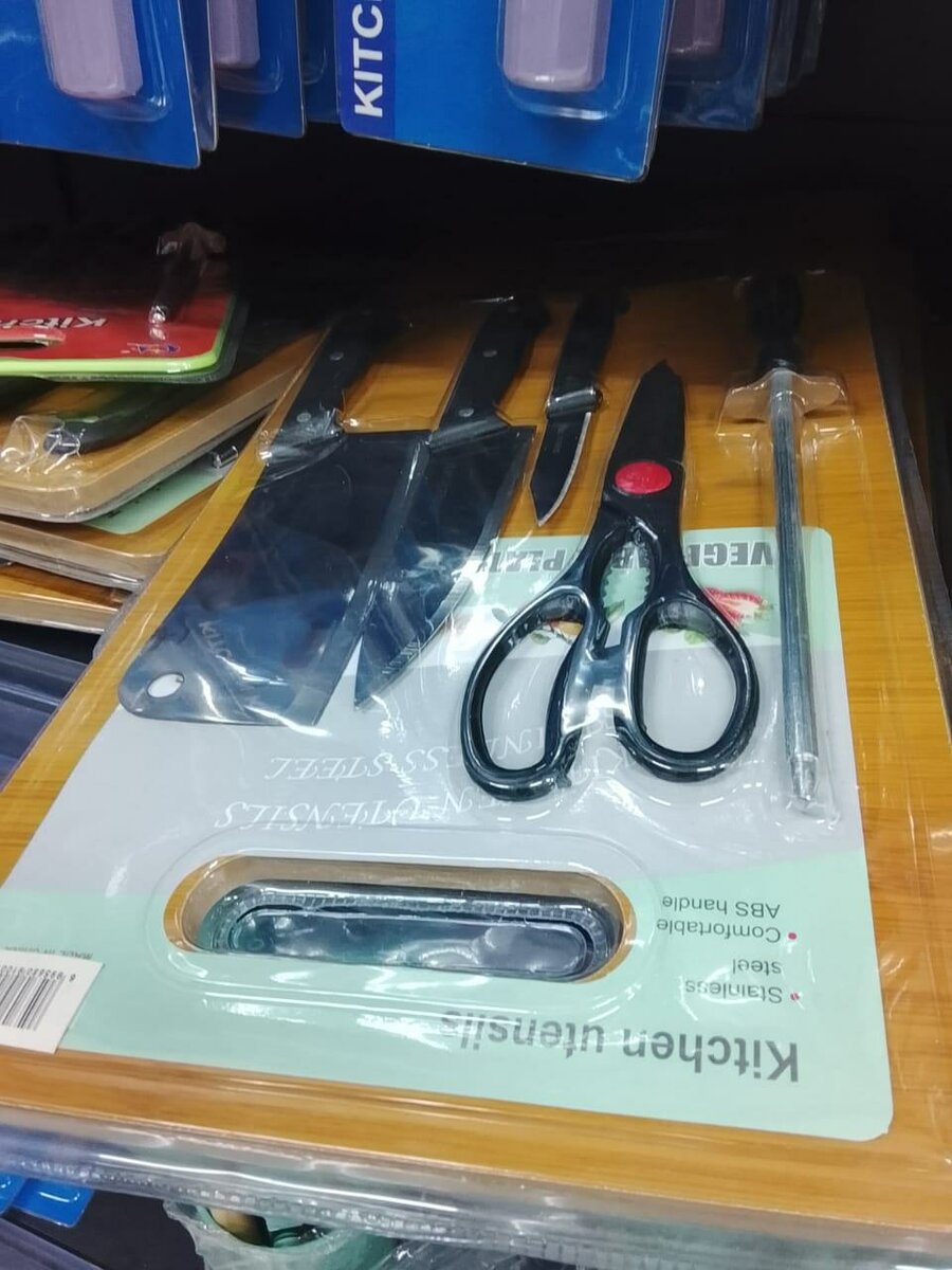 Set de couteax de cuisine 6 Pi