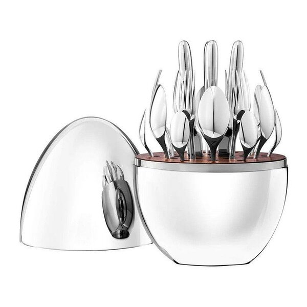 24pcs Stainless Steel Cutlery Set