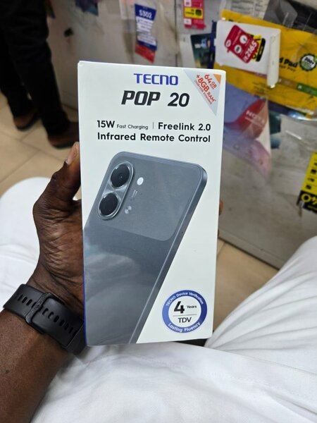 Tecno POP 20 - Smartphone 15W Fast Charging