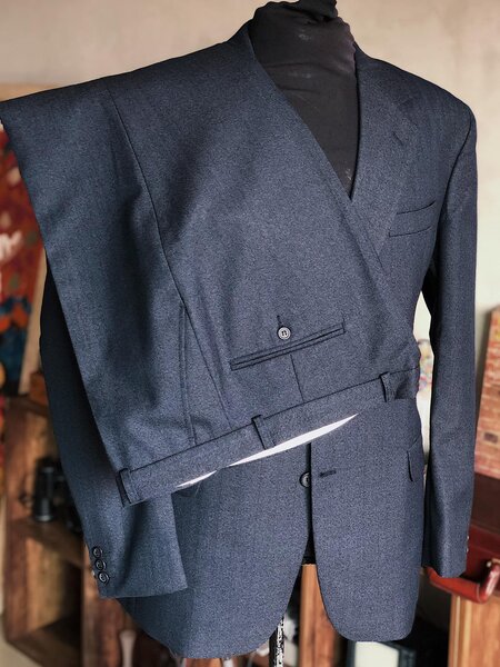 veste et pantalon homme bleu L