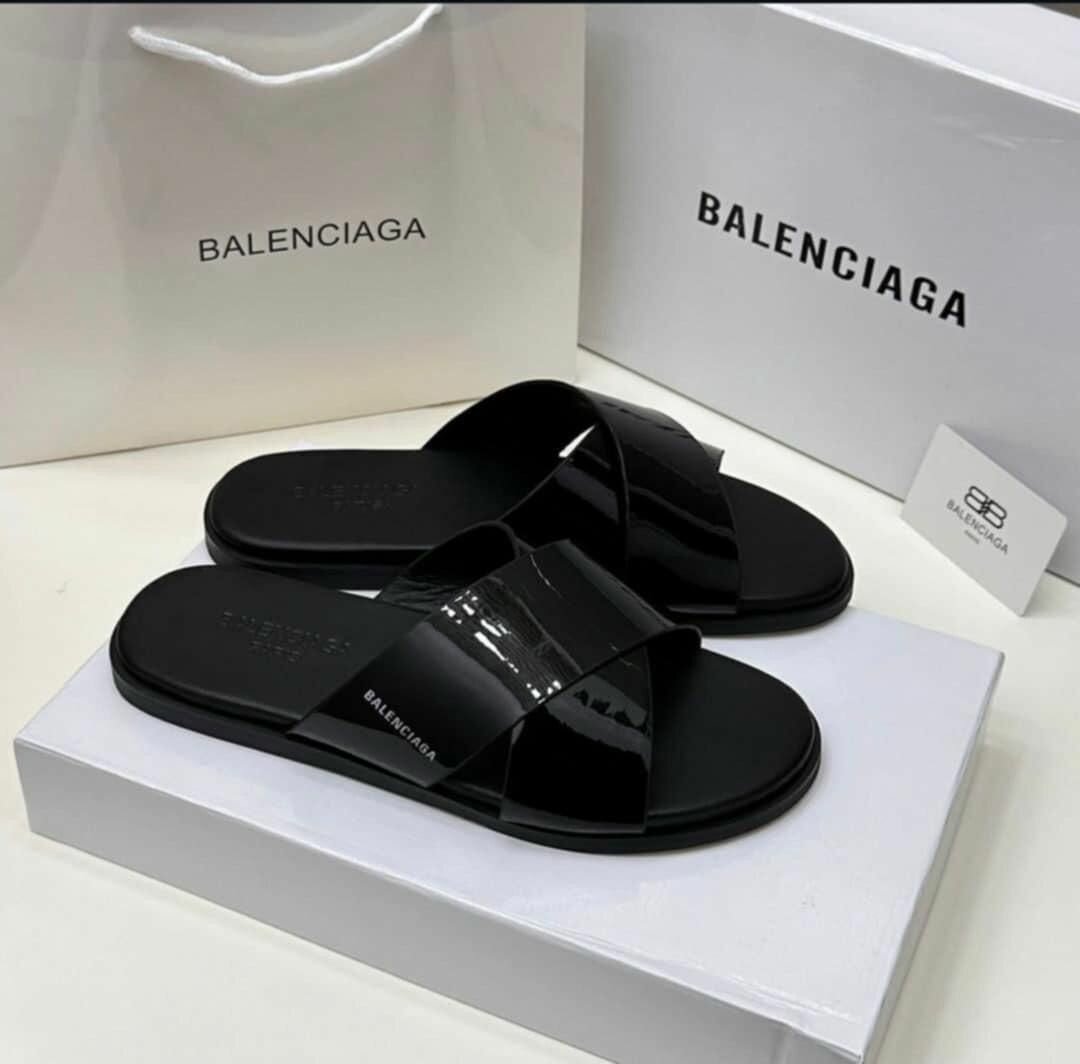 Quality leather slippers